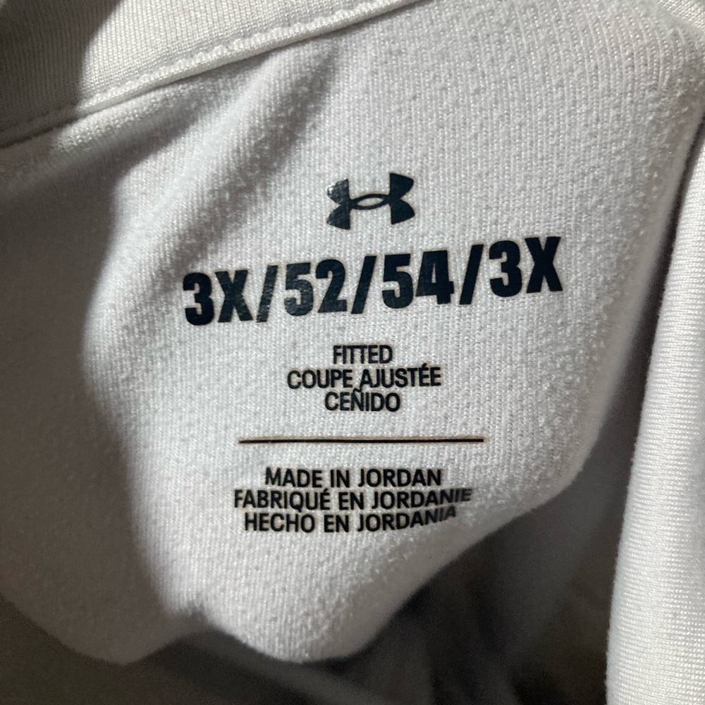 Under Armour White Fitted Pullover - image 3